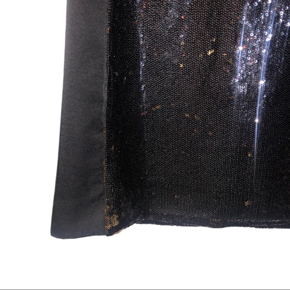 Michael Kors Metallic Two-Tone Sequin Crepe Dress - Picture 4 of 8